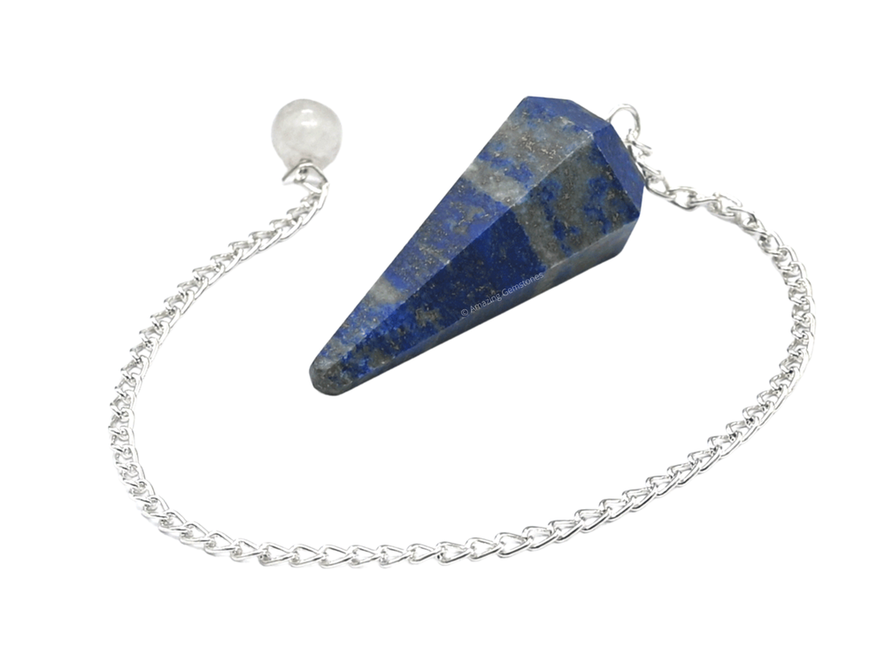 Lapis Lazuli Dowsing Crystal Pendulum
