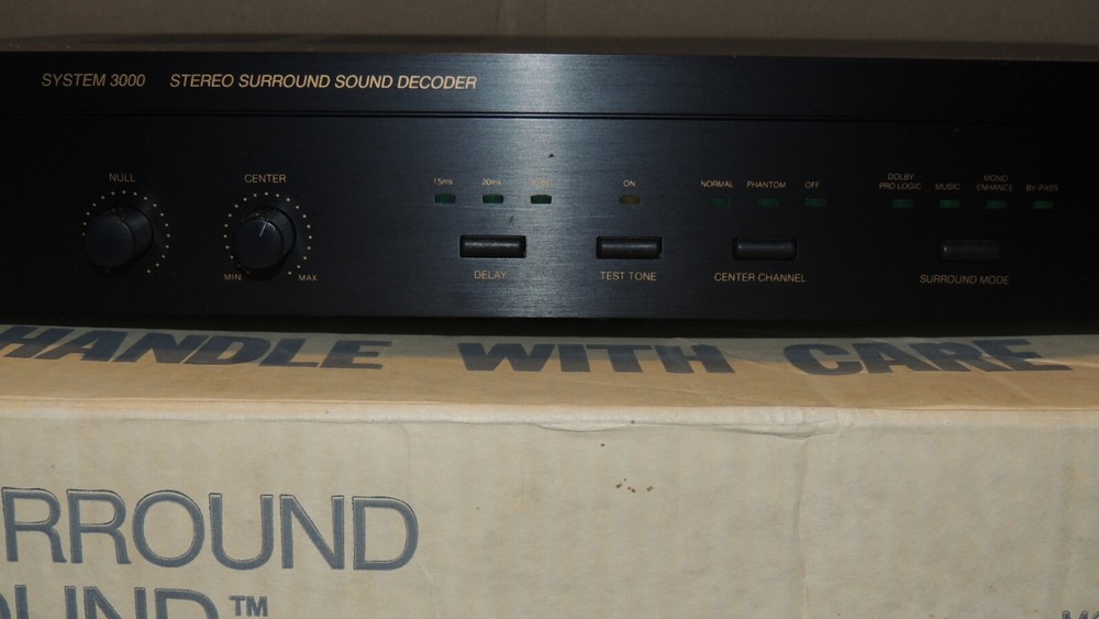 SSI Surround Sound System 3000 Stereo Surround Sound Decoder