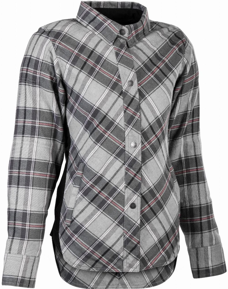 WOMEN'S ROGUE FLANNEL PINK/GREY MD