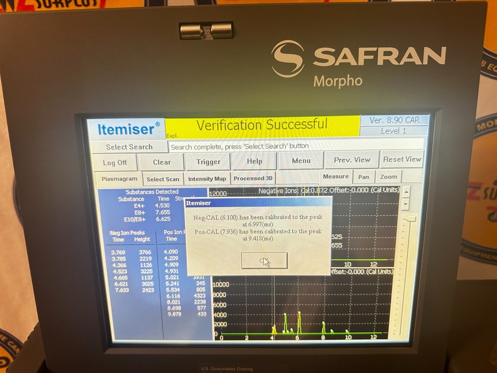 SAFRAN MORPHO ITEMISER DX Drug & Explosive Trace Detector Bundle + ROLLING CASE