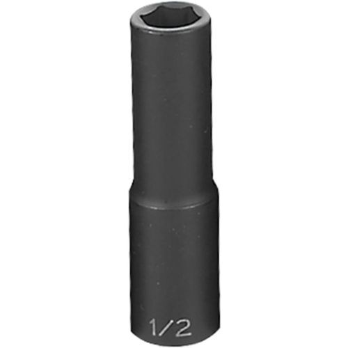 Grey Pneumatic 2016D 1/2 Inch Drive x 1/2 Inch Deep Length Impact Socket