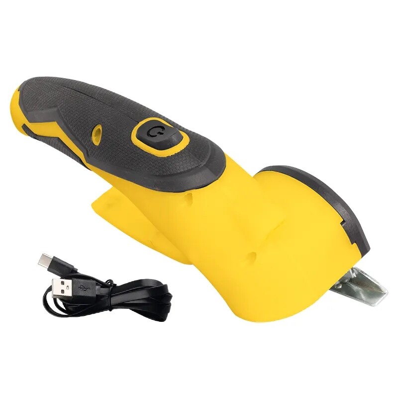 Electric Rechargeable Cordless Automatic Scissors For Cutting Leather Fabric