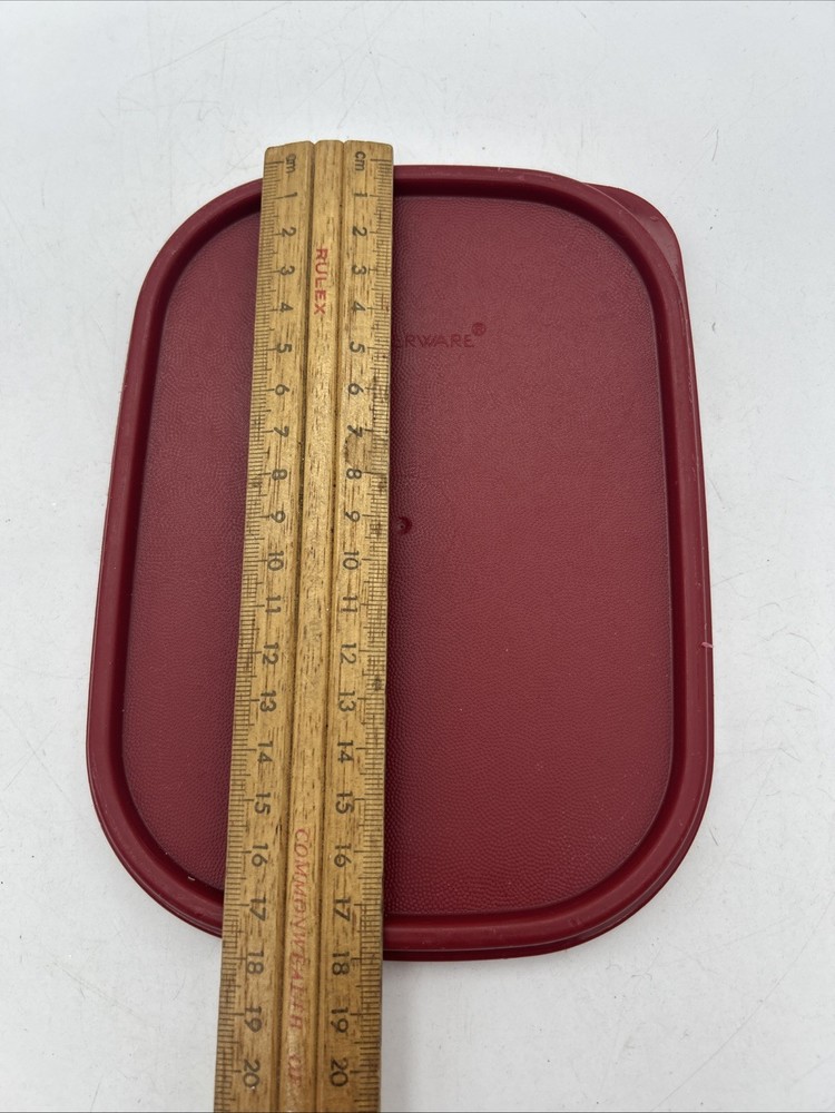 Tupperware Modular Mate Paprika Seal ONLY Replacement Lid Rectangular Oval 739-4