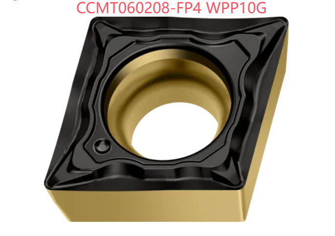10 PCS  ORIGINAL  INSERTS  CCMT060208-FP4 WPP10G