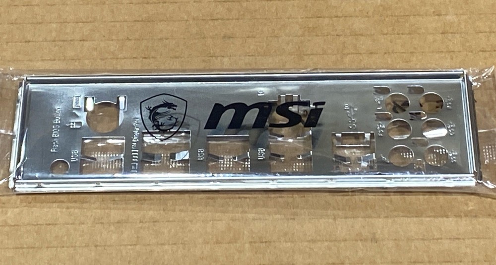 MSI E21-7C56021-C22 I/O Shield New