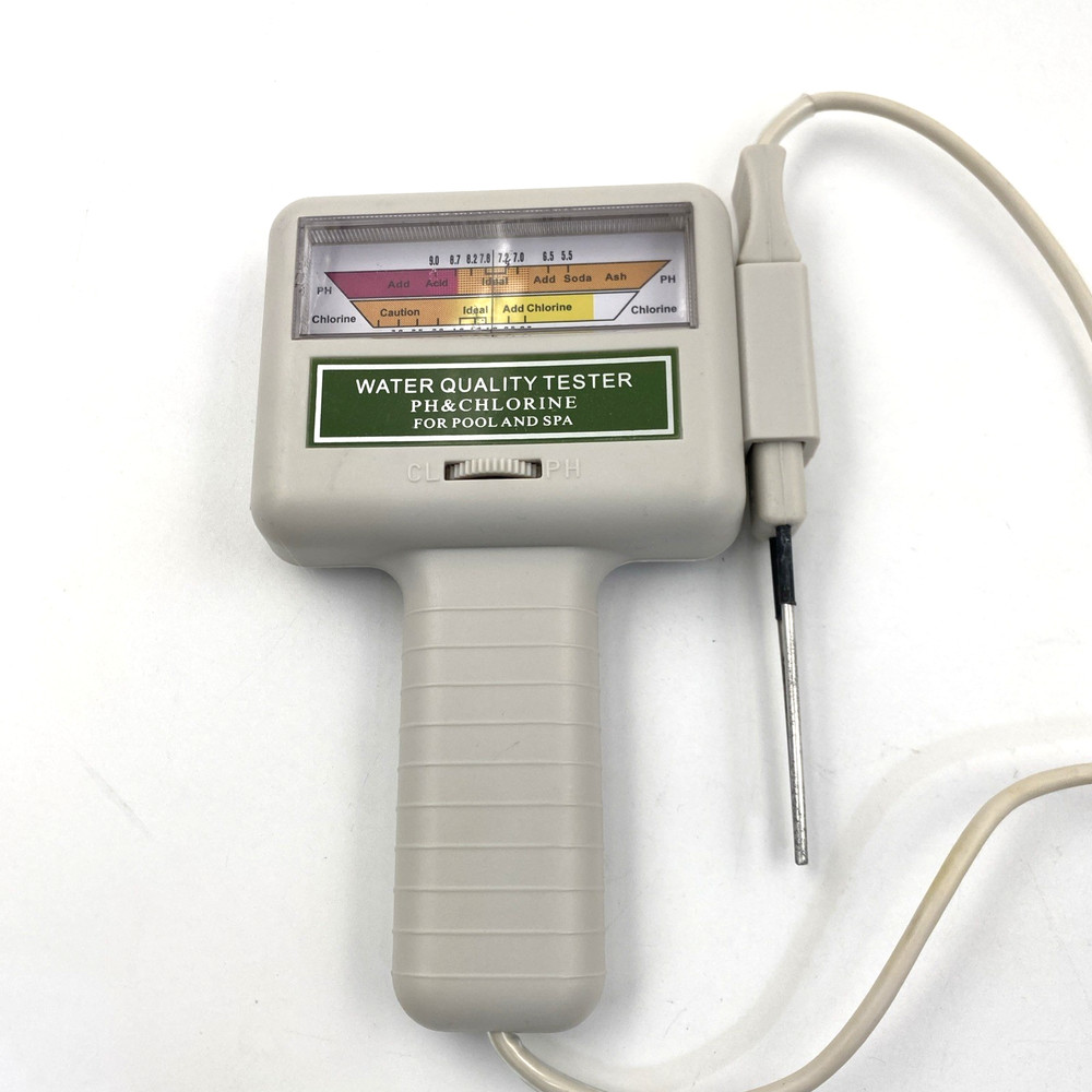 Benetech PC-101 Water Quality Tester PH & Chlorine Level Pool Spa Probe Meter