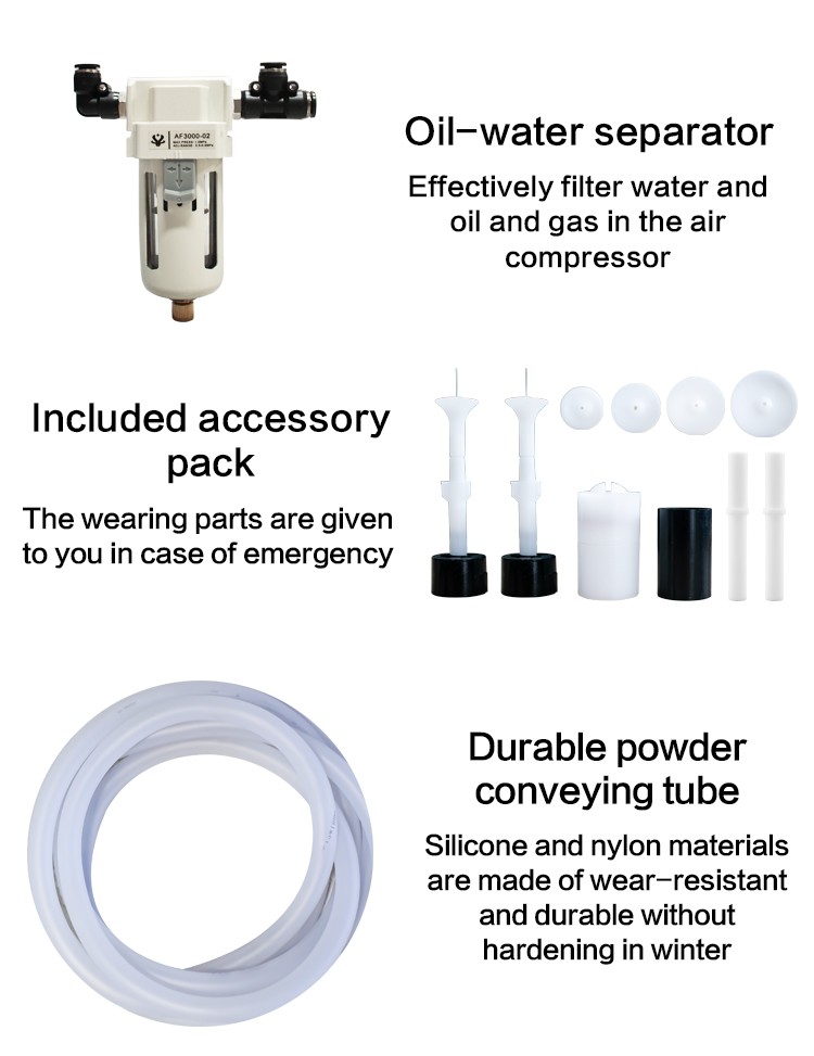 Powder Coating Machine MR216 Electrostatic Spray Spraying Gun Paint System