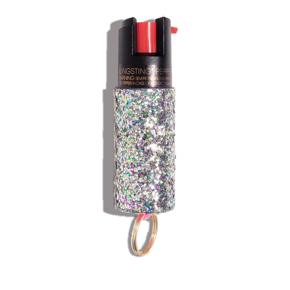BLINGSTING Essentials Maximum Strength Pepper Spray with Key Ring.