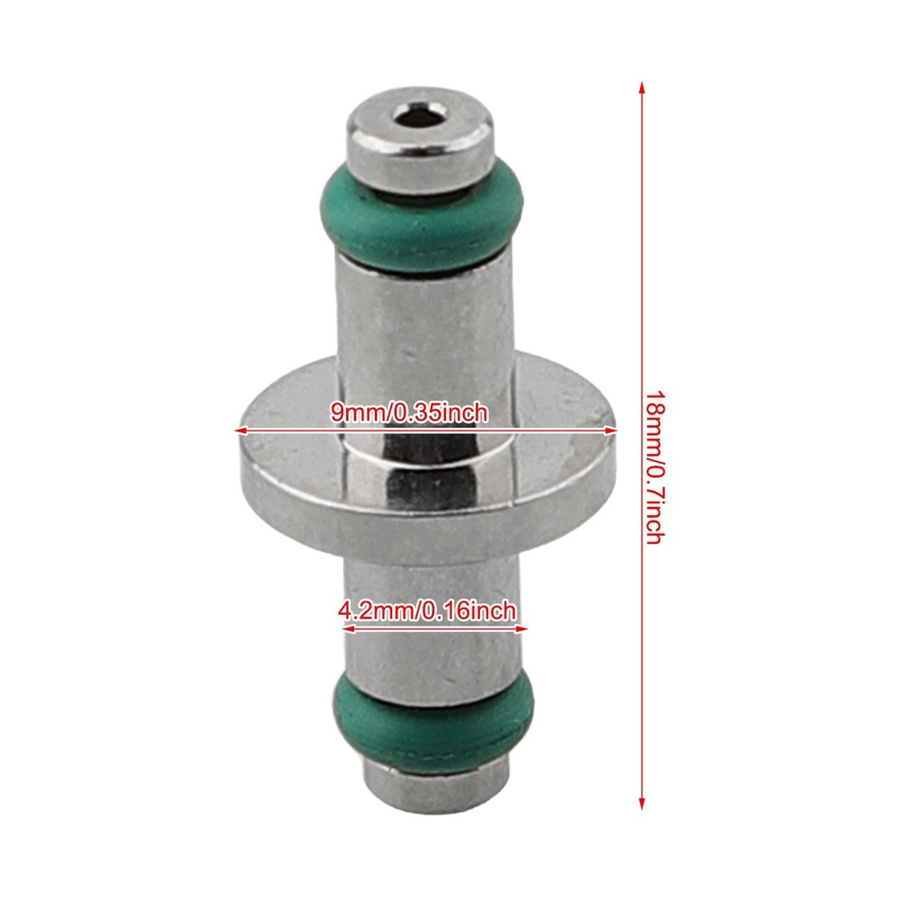 High Temperature Resistant Diving Pressure Gauge Vent Valve Core Silver