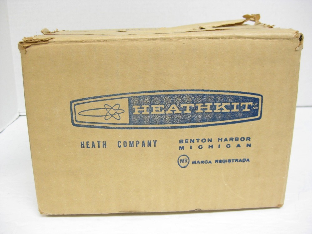 VINTAGE HEATHKIT IM-18 VTVM BOX-EMPTY BOX ONLY