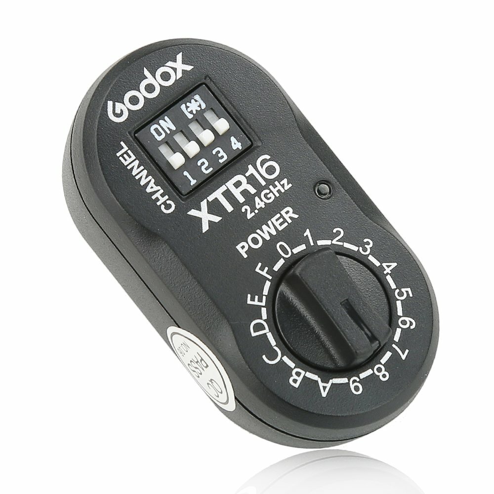 Godox XT-16 2.4G Wireless Transmitter Receiver SK400 DE300 Studio Strobe Flash