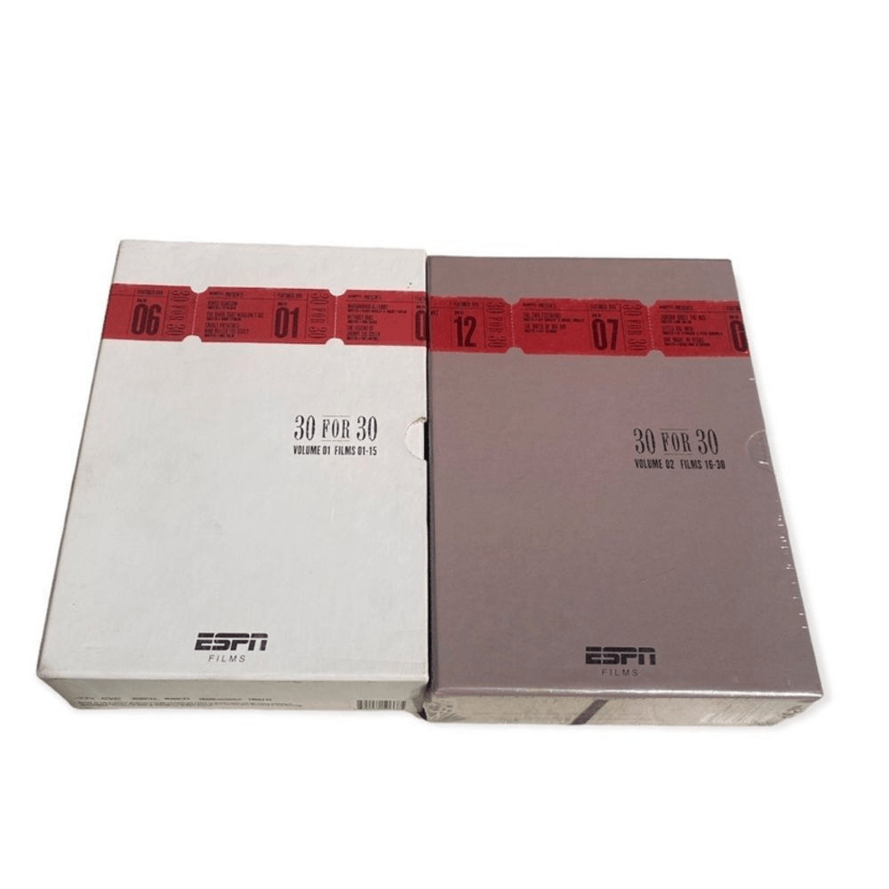 30 for 30 volume 1 & 2 DVD Sets ESPN films
