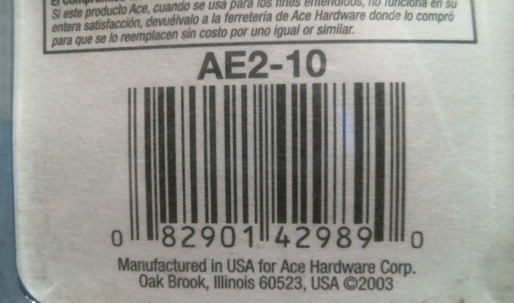 ACE Flare Elbow 5/8" X 5/8" (42989) FS