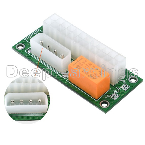 Add2PSU Multiple Power Supply Adapter,Run Multiple PC Computer PSU Together