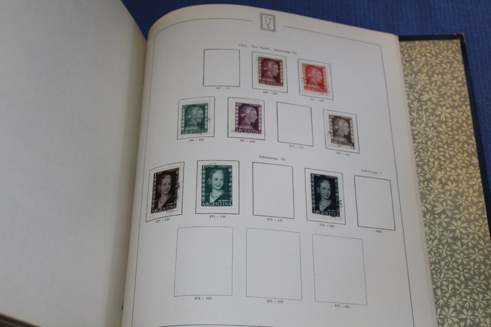 Argentina Fila Delia Specialty Album Binder BlueLakeStamps Nice! GREAT ALBUM!