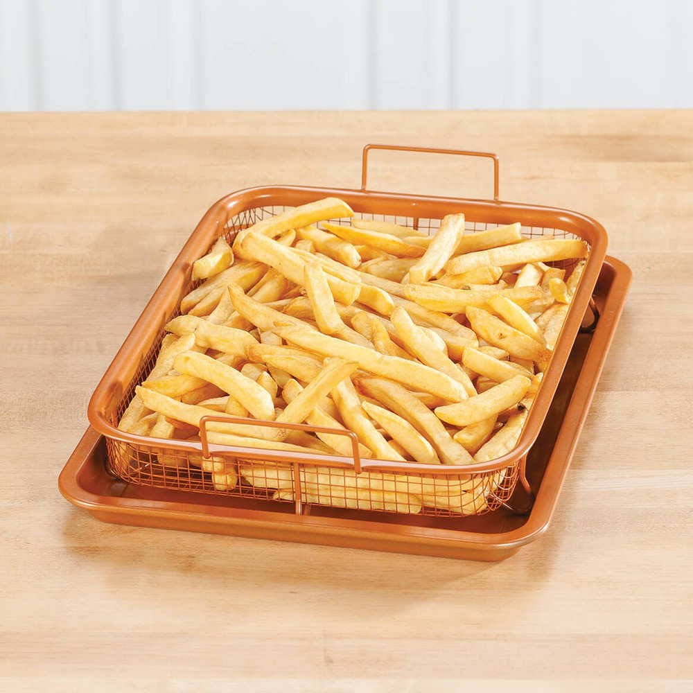 2-Pc. Copper Crisper Tray by Chef's Pride™
