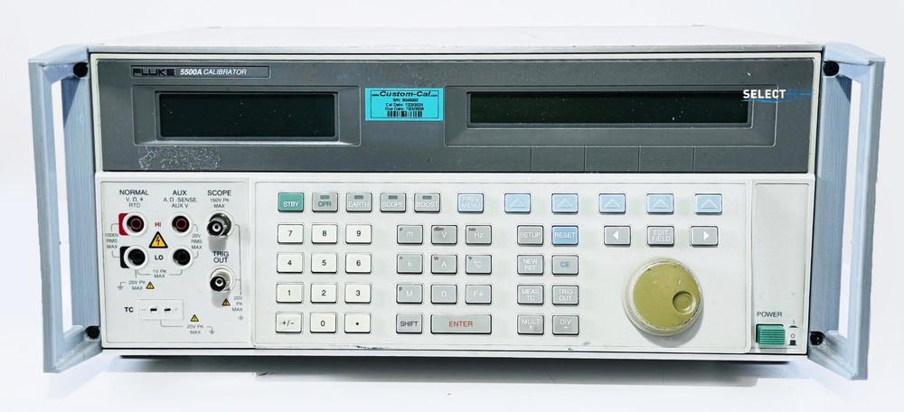 FLUKE 5500A / SC300 MULTIPRODUCT CALIBRATOR W/SCOPE OPTION **LOOK** (REF.: 003R)