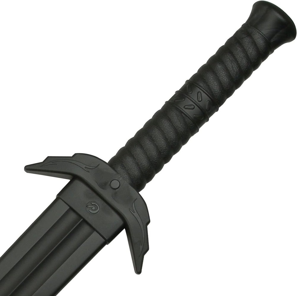Durable Black Polypropylene Training Sword - Ideal for Sparring & Conditioning
