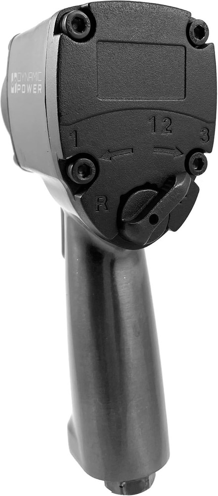 Dynamic Power Mini Air Impact Wrench, 1/2 inch, Compact Design