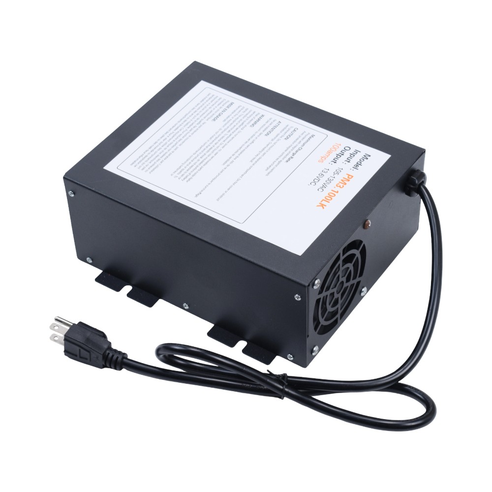 New 100 Amp Power Supply 13V-16V CB Ham Radio PM3-100LK Converter W/ LED light