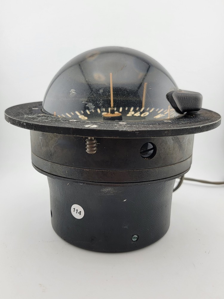 VINTAGE DANFORTH CONSTELLATION 6" MARINE BOAT HIGH SPEED COMPASS. UNTESTED.
