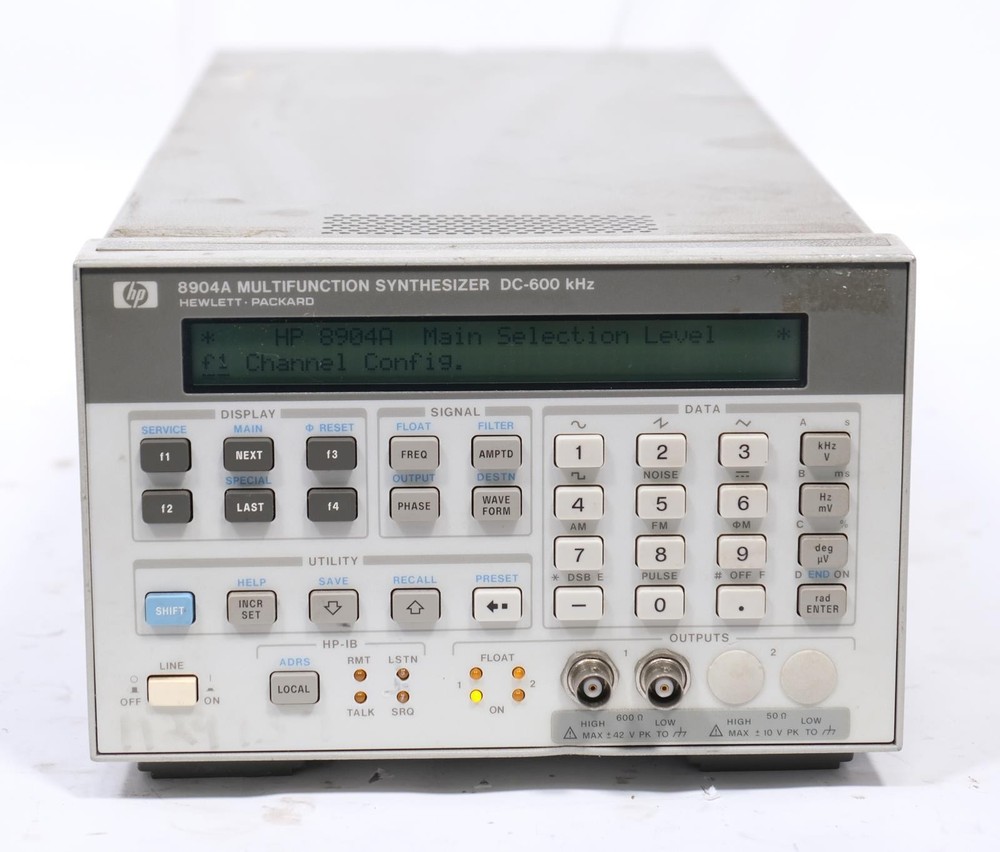 HP 8904A DC 600kHz Multifunction Synthesizer / Generator