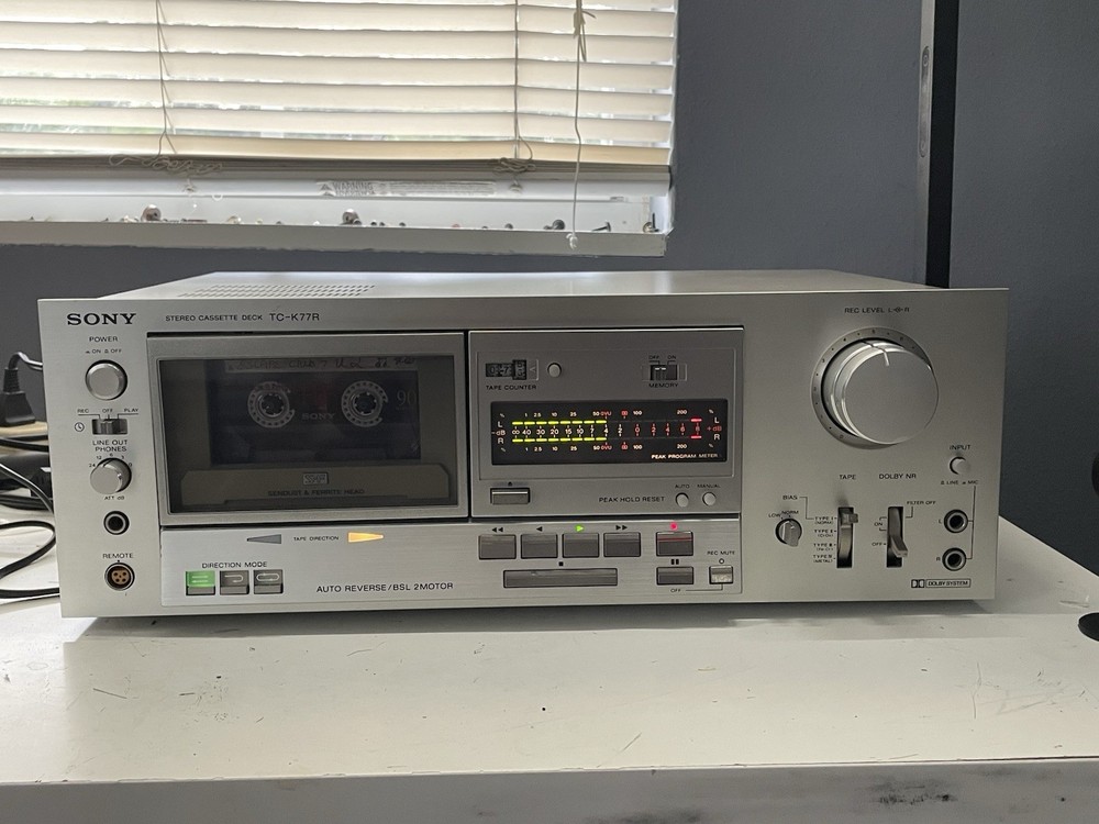 Sony TC-K77R Cassette Deck (Mint Condition Serviced)