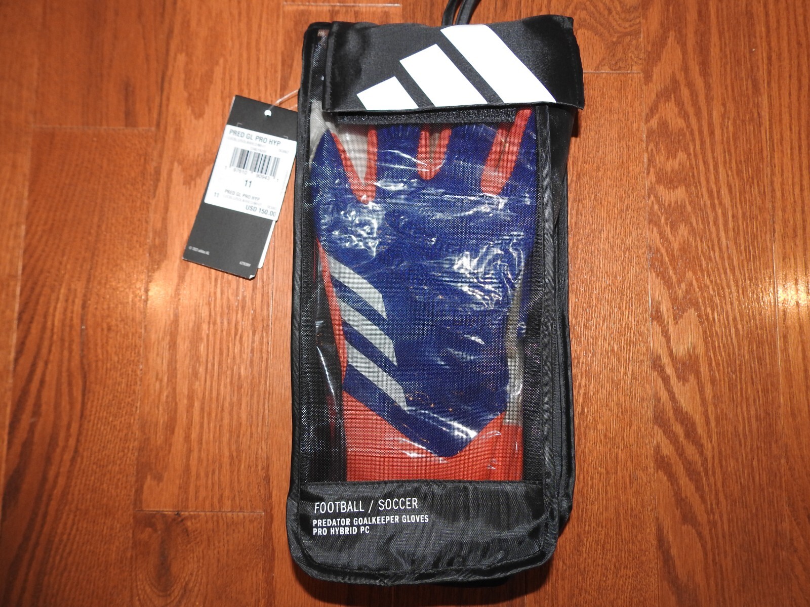 Adidas Predator Pro Hybrid Soccer Goalkeeper Gloves New Sizes 7-12 $150