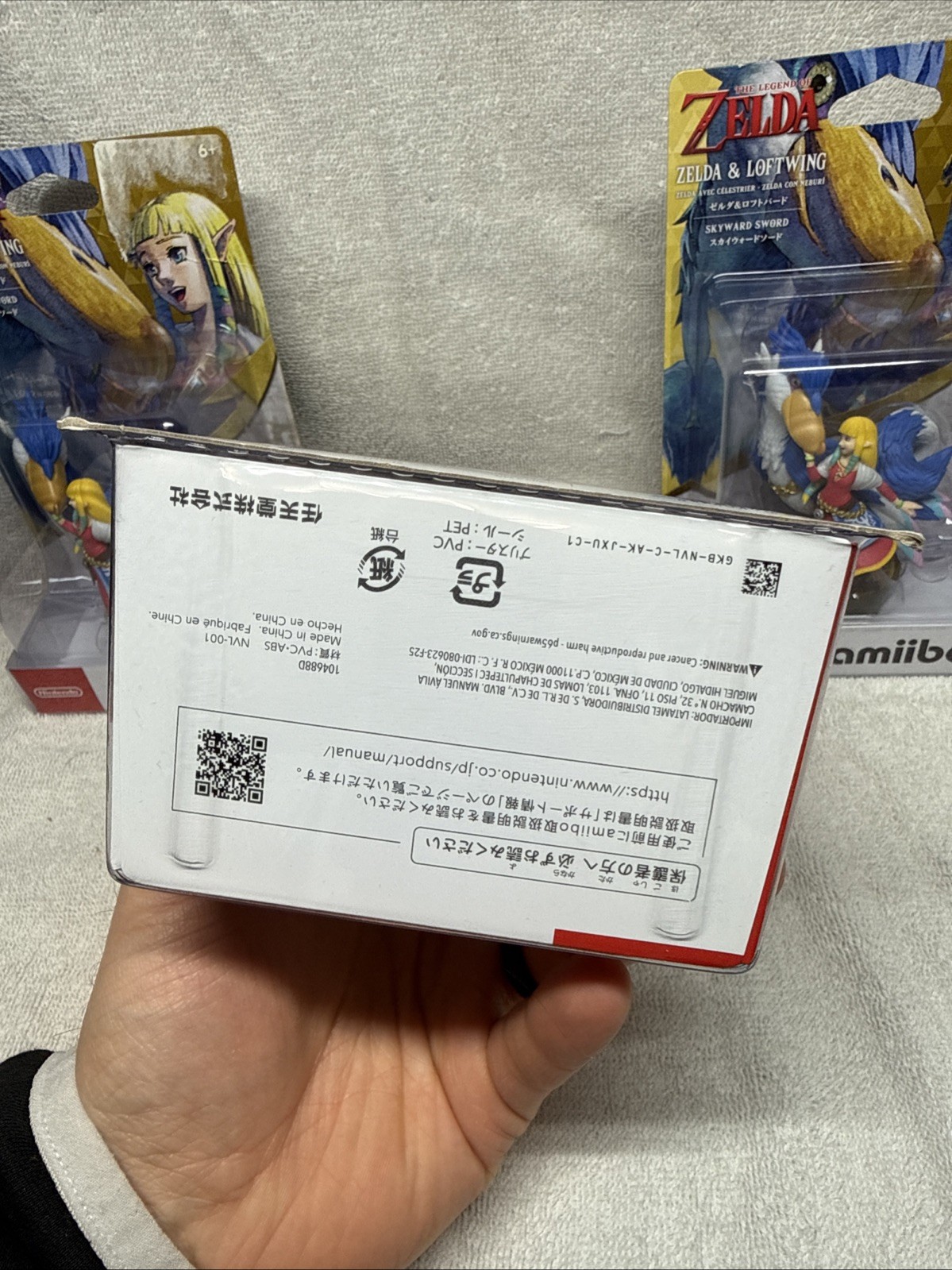 Zelda & Loftwing Amiibo Figure - The Legend of Zelda Skyward Sword