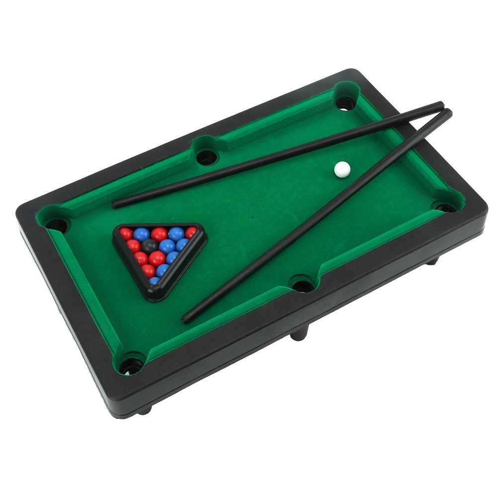 Mini Pool Table Interactive Simulation Miniature Billiard Pool Game Set