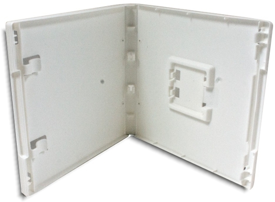 NINTENDO 3DS =WHITE= Replacement Game Cases 2-Pak