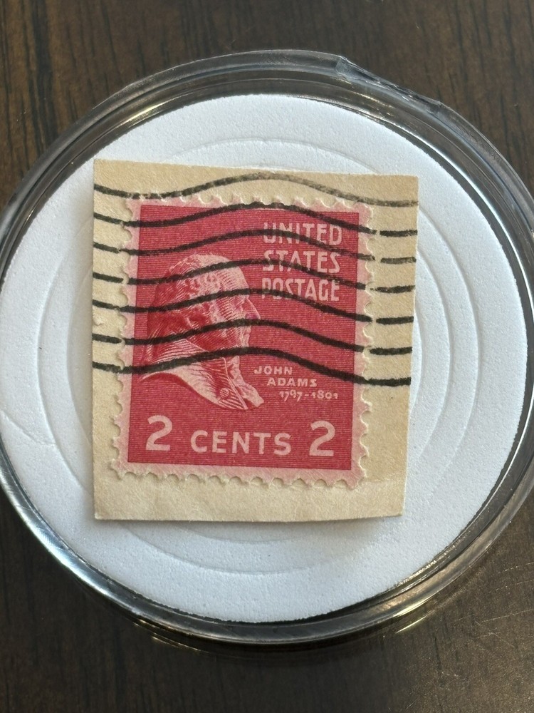 john adams 2 cent stamp