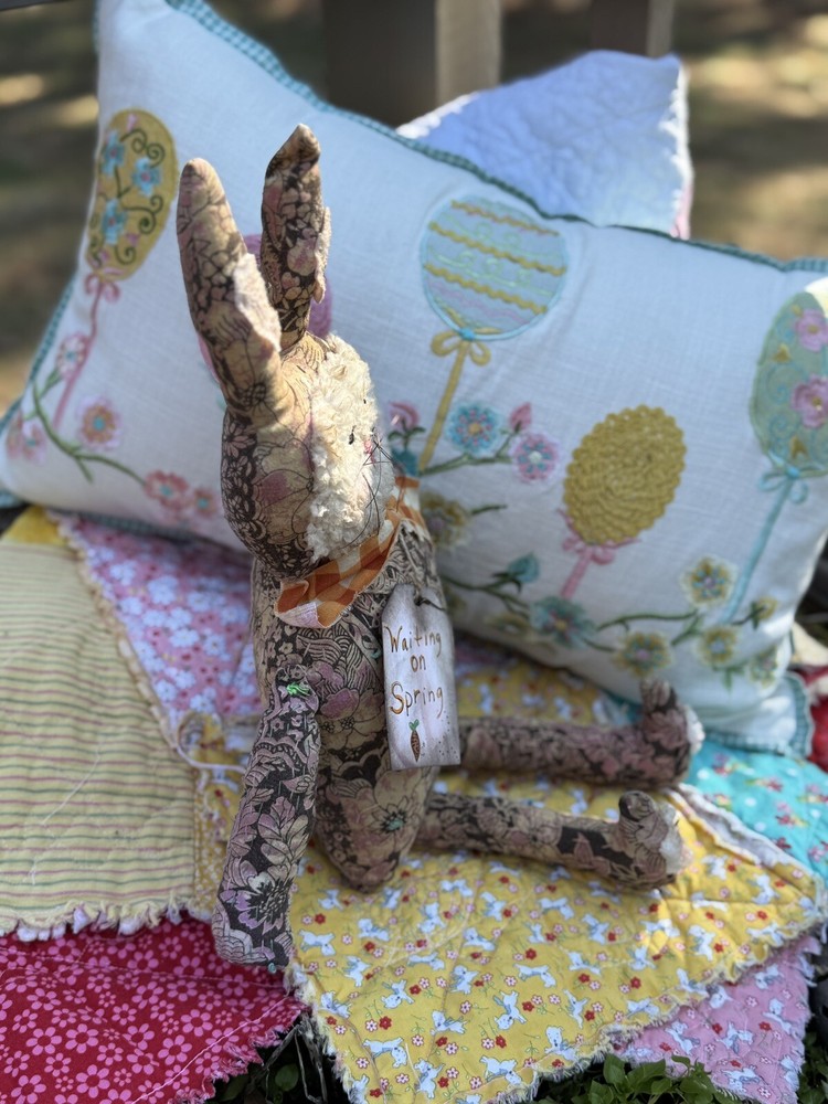 handmade bunny rabbit doll