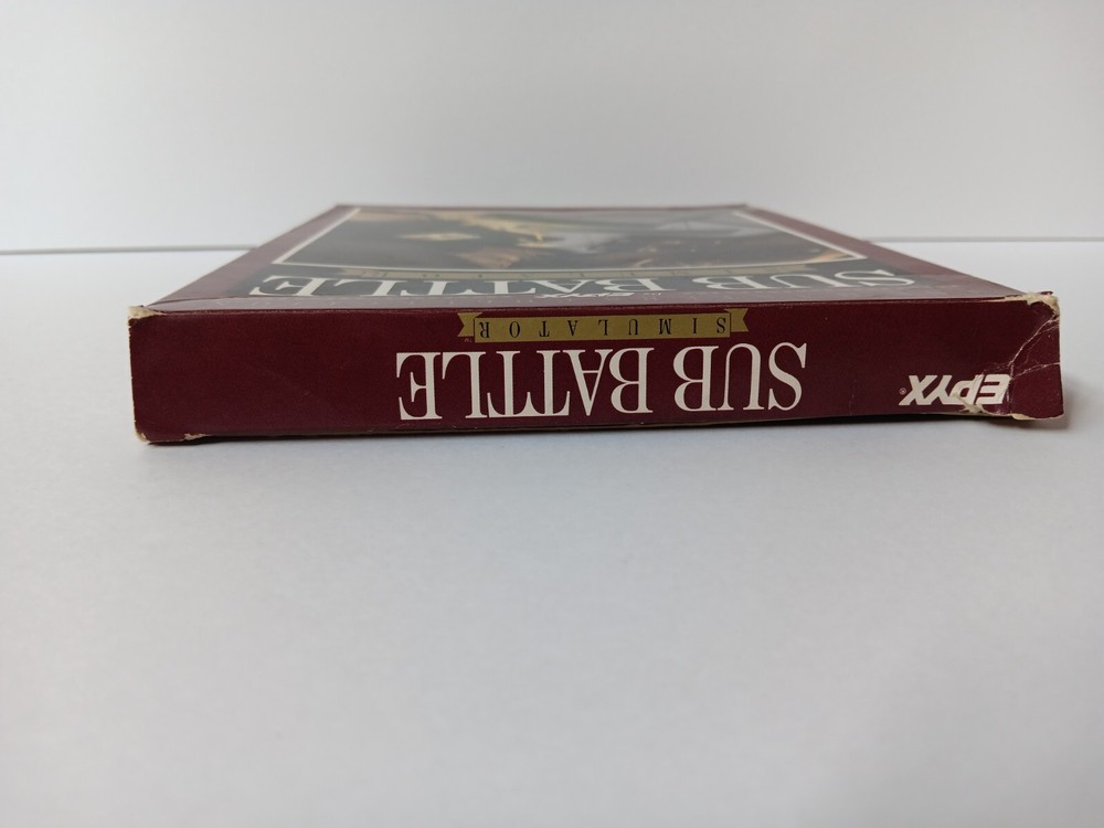 Commodore 64/128 Sub Battle Simulator Computer Game Software Tested/Works