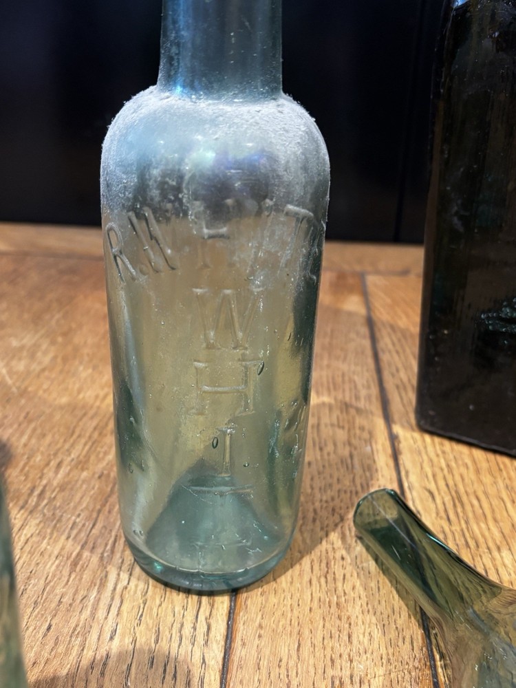 Collection Of Old Bottles