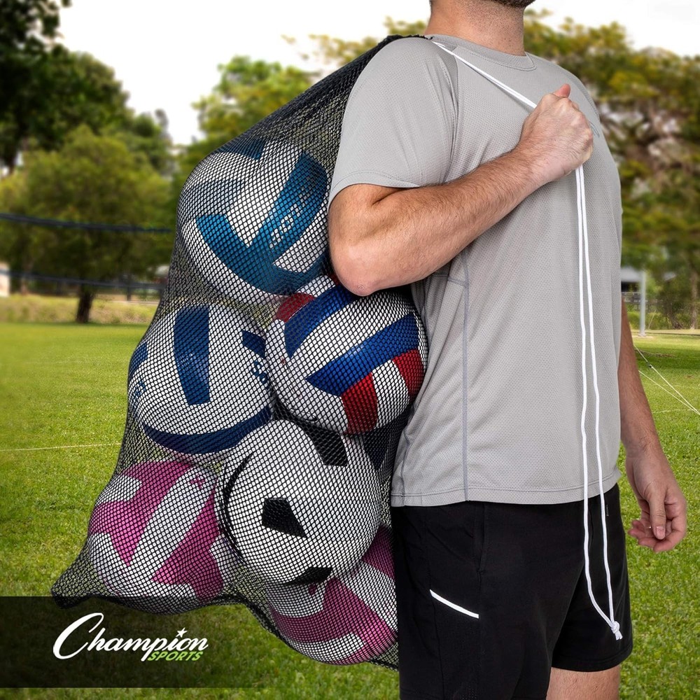 Lightweight Breathable Mesh Bag with Lock & Drawstring - Perfect for Athletes