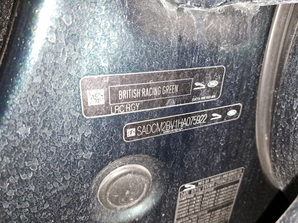 Camera/Projector 2017 F-pace Sku#4282193