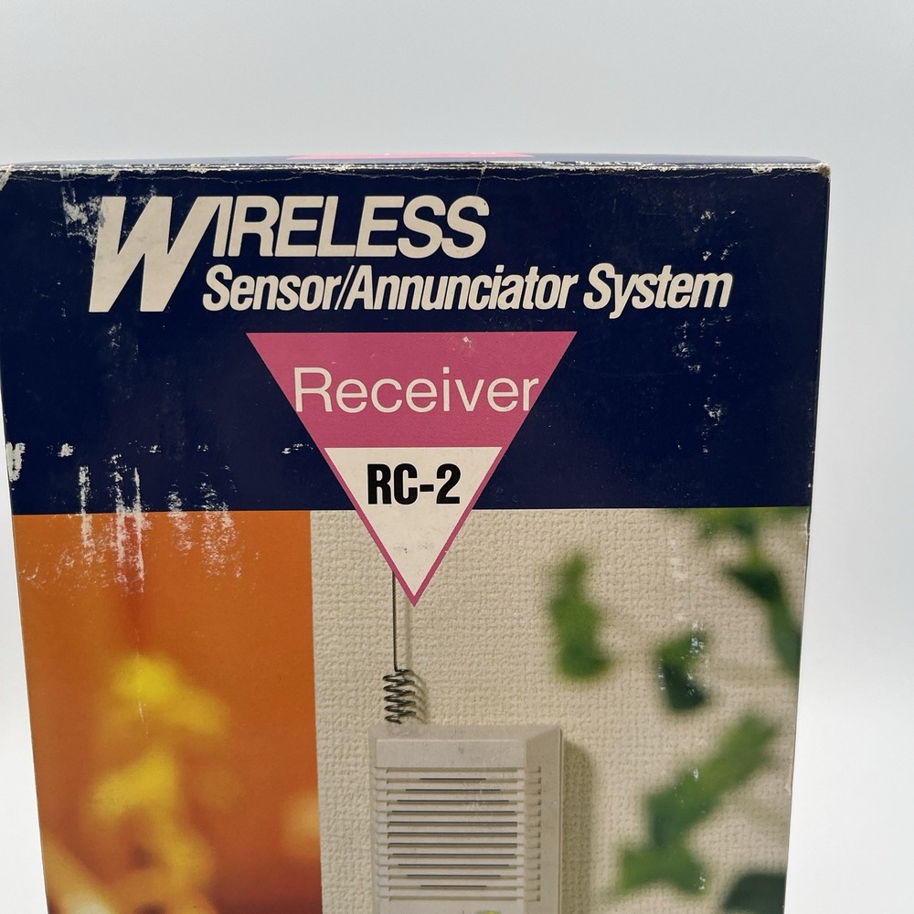 NEW!! Optex Wireless Sensor Annunciator System Receiver 70 ft Range - RC-2FE