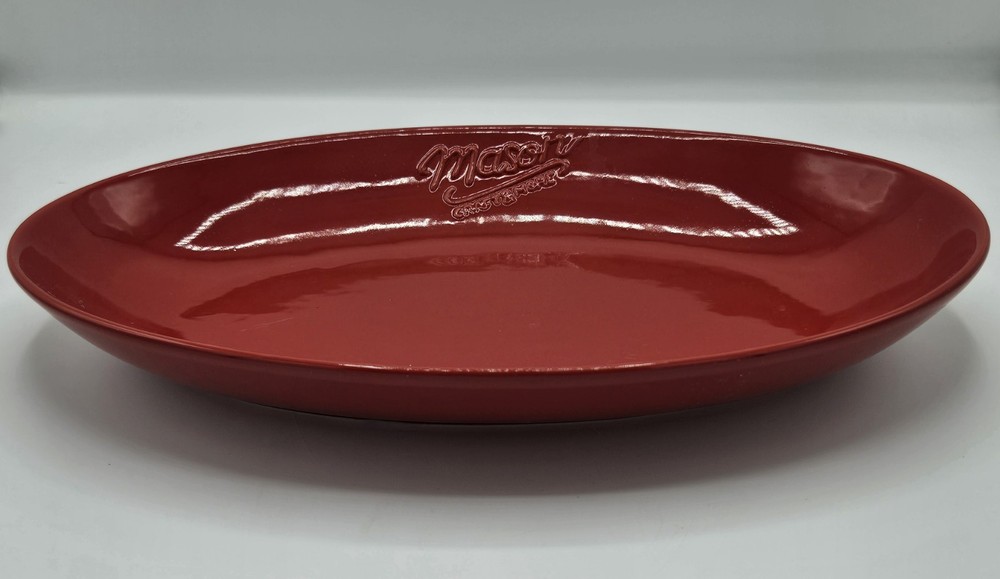 Mason Large Red 15.5" Serving Platter