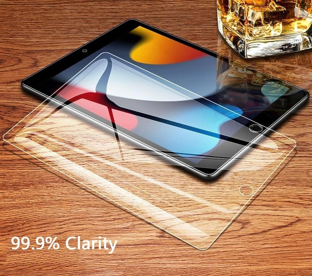 2-Pack Screen Protector for iPad 9th 8th 7th Gen 10.2in Tempered Glass
