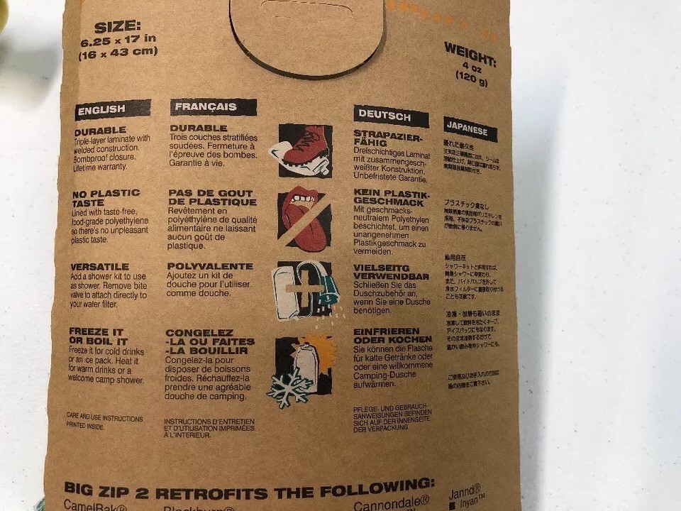 Platypus Big Zip 2 — 2.0 Liter