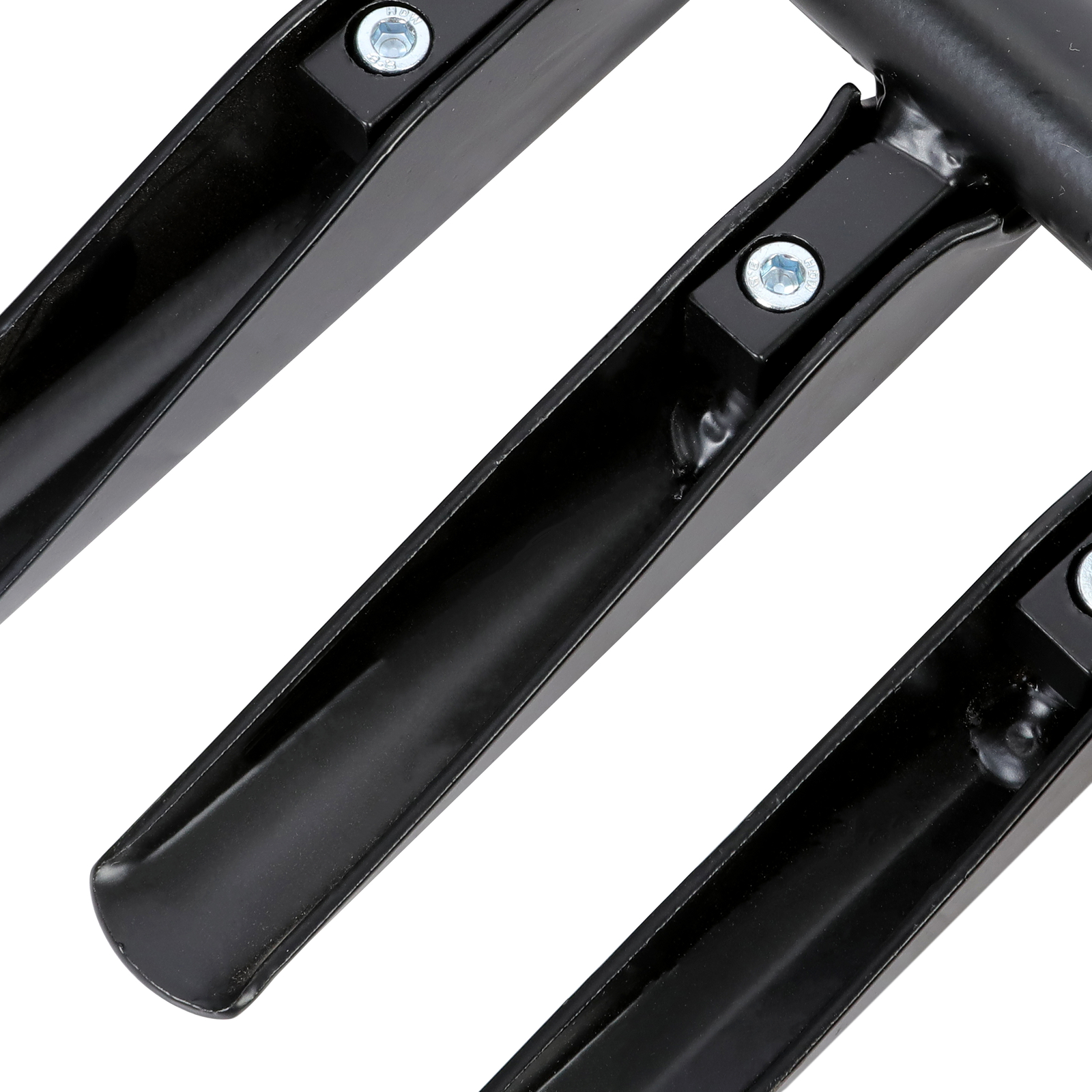 Black Detachable Stealth Luggage Rack For Harley Touring Road King Glide 09-24