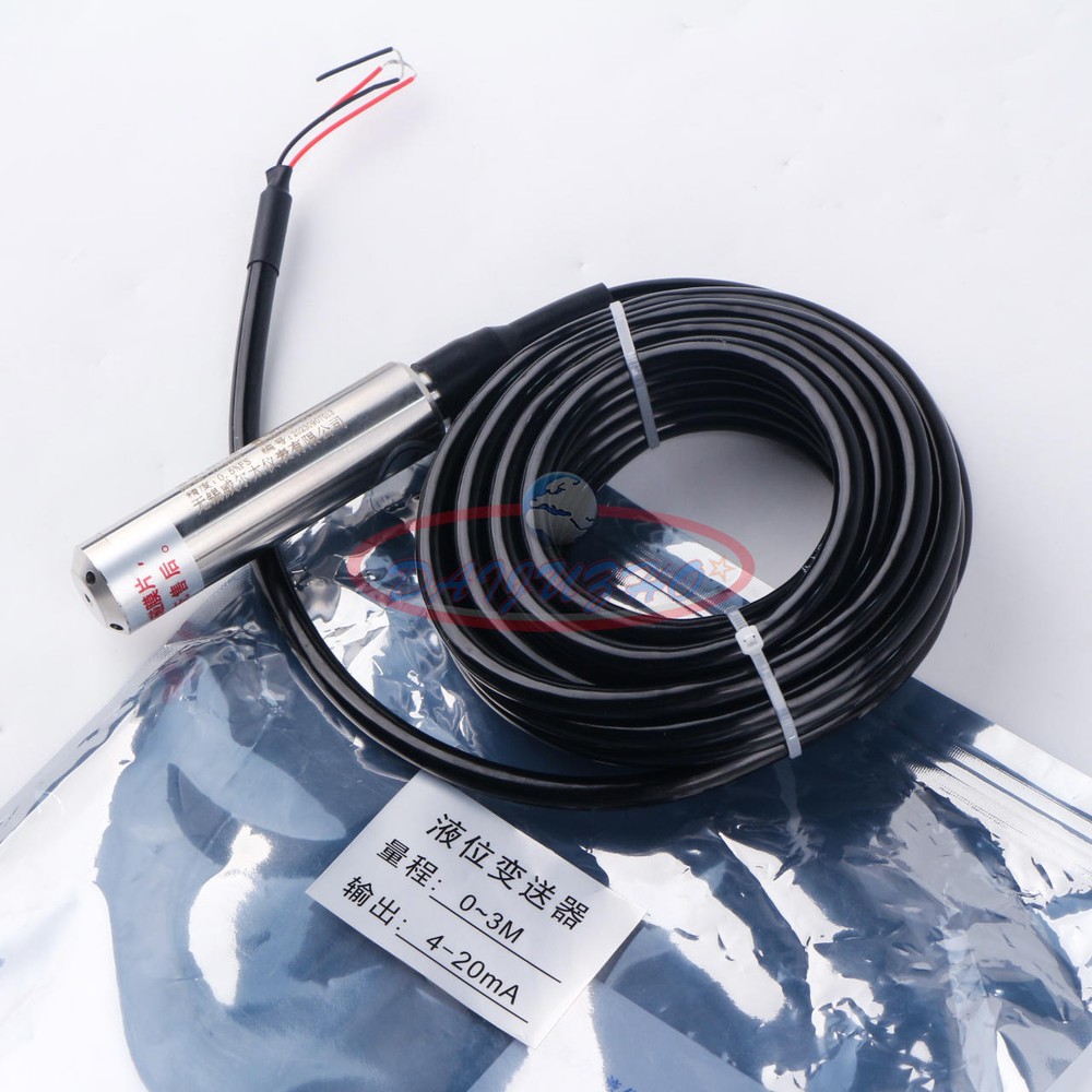 1X Level Transmitter Stainless Steel Liquid Level Sensor Input Type  4-20MA