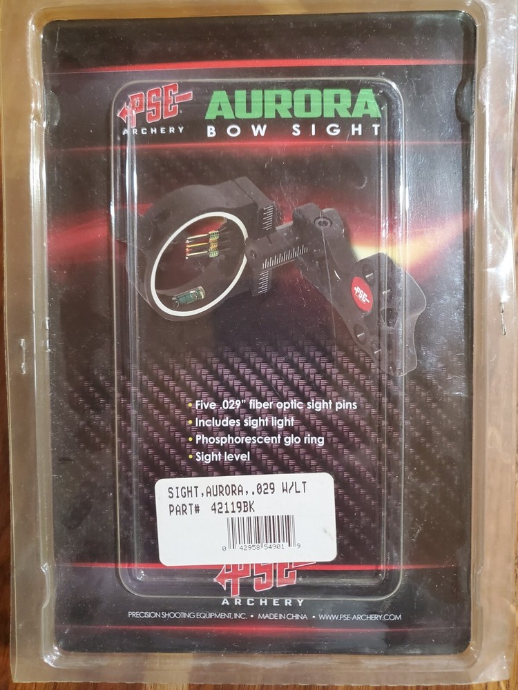 Aurora 5 Pin Bow Sight
