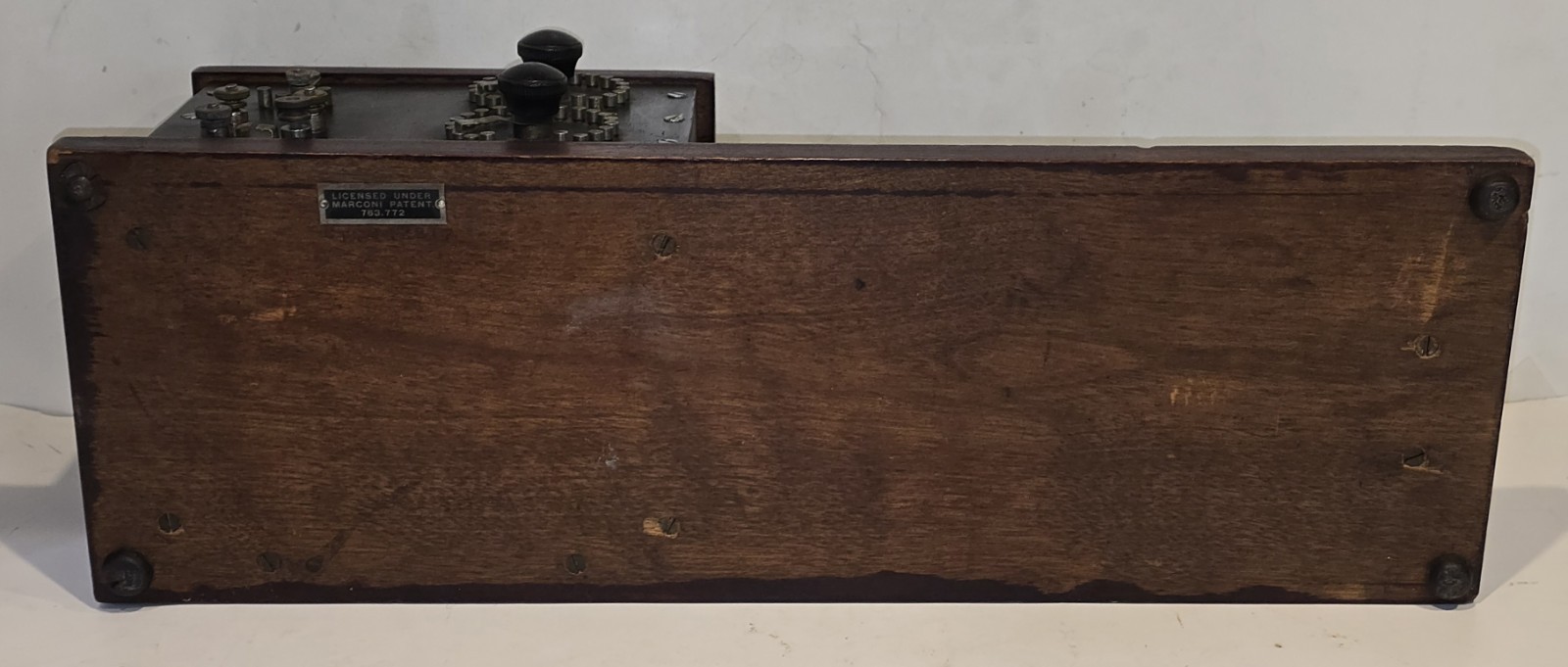 1917 DOUBLEDAY-HILL ELECTRIC NAVY TYPE LOOSE COUPLER RECEIVING TRANSFORMER