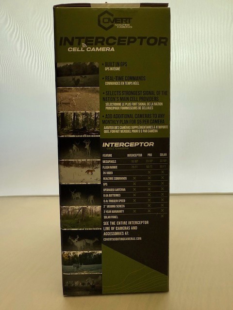 New Covert Interceptor Wireless Cellular 16MP Game Trail Camera 0210