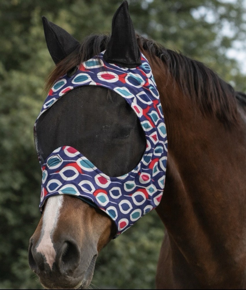 Circle Design Fly Mask
