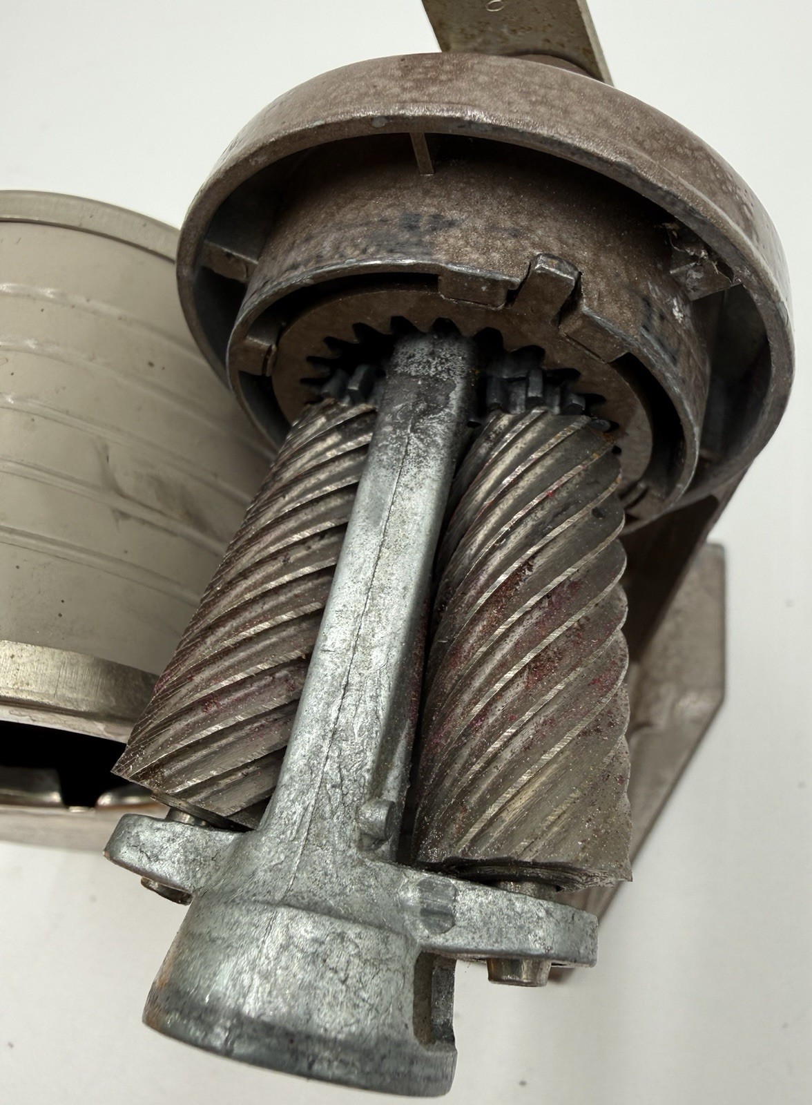 Vtg Berol Giant APSCO 6 Hole Pencil Sharpener Wall Mount Mid-Century USA