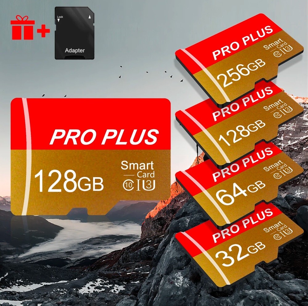 128 GB SD CARD with SD Adapter