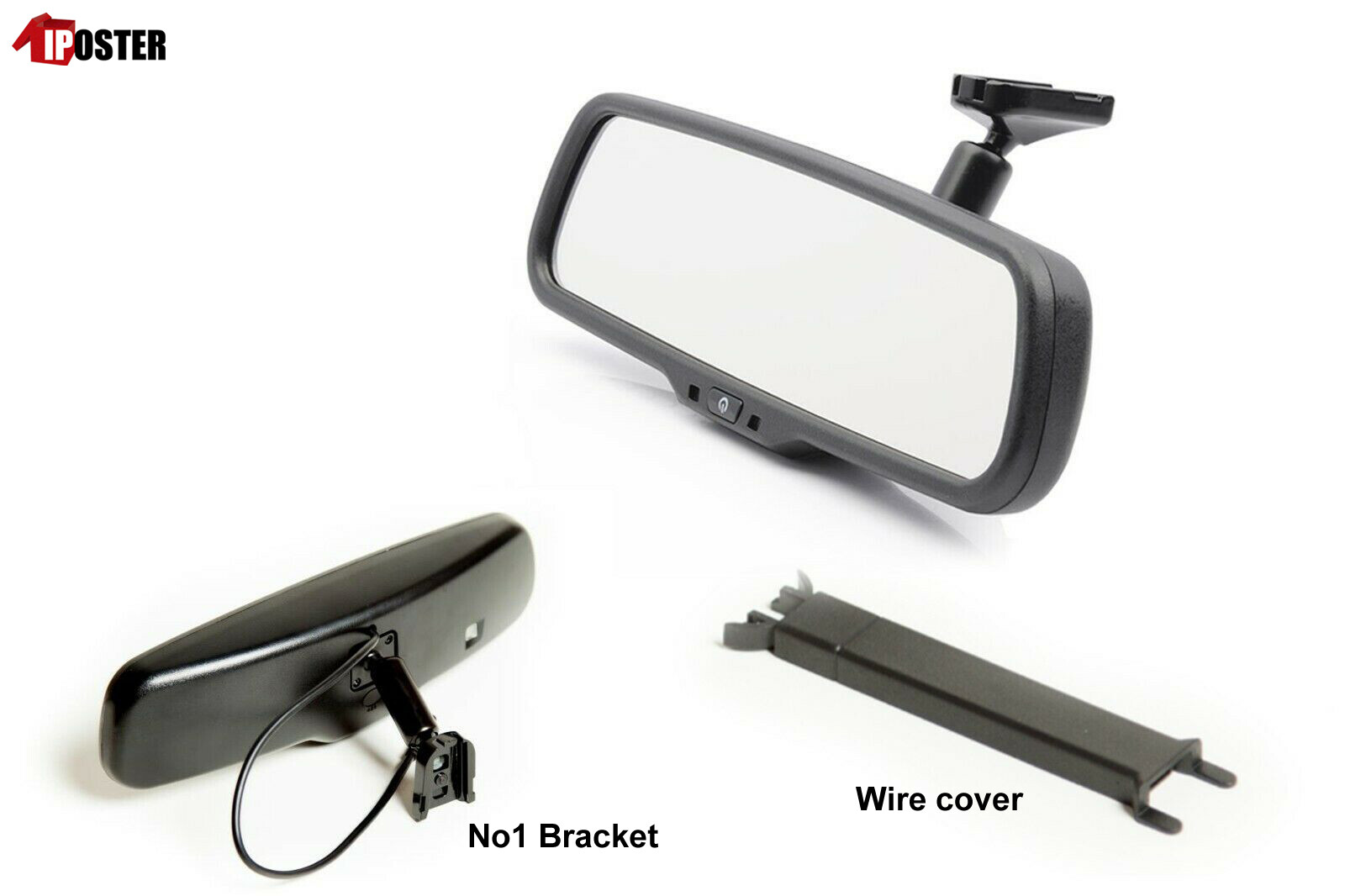 Backup camera & rear view monitor 4.3" for Ford F150 2005-14, F250 F350 2008-16